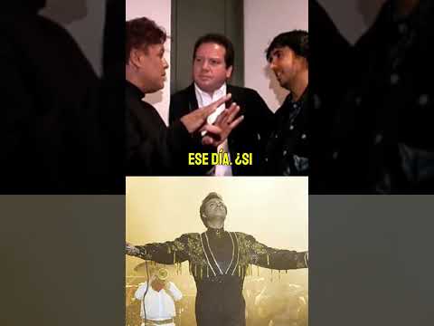 Juan Gabriel negociando con productor de Televisa Guillermo del Bosque.