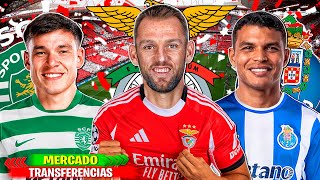 10 TRANSFERENCIAS CONFIRMADAS | RUMORES 25/26! De Vrij Benfica,Thiago Silva FC Porto,Ugarte Sporting