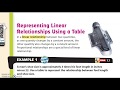 Understanding Linear Relationships and Variables