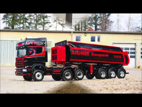 Rc Truck Action Extrem Scania R730, AIGNER Transporte, DER NEUE 12x12,