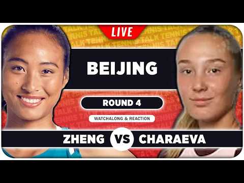 ZHENG vs CHARAEVA • WTA Beijing 2026 • LIVE Tennis Watchalong