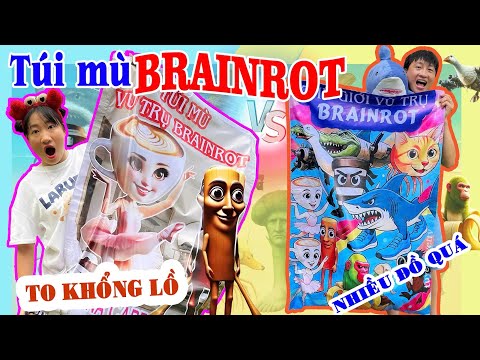 Túi Mù Brainrot Khổng Lồ Trị Giá 1.000.000 Đồng - Thử Thách Unbox Túi Mù Tung Tung Tung Sahur