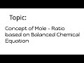 Chemical Reactions and Molar Relationships