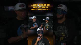 Jalen Brunson Talks Lessons Learned From Parents