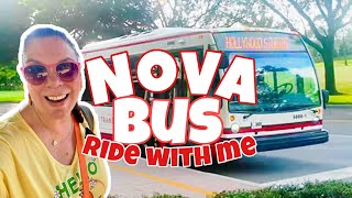 Nova Bus Ride from Hollywood Studios