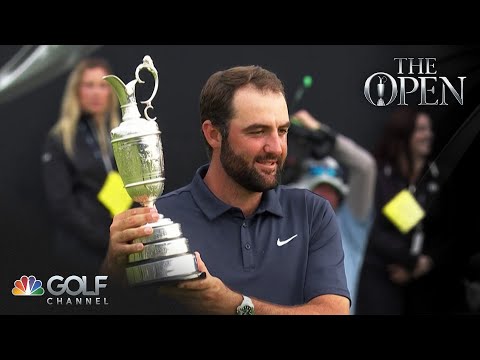 Scottie Scheffler lifts Claret Jug after winning 153rd Open Championship | Golf Channel