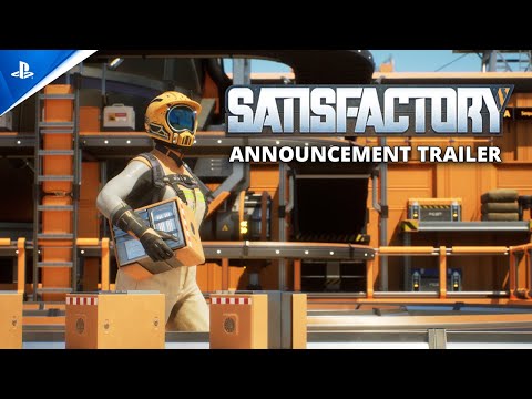Satisfactory - Announcement Trailer | PS5 Games