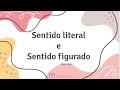 Understanding Literal and Figurative Meanings