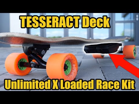 TESSERACT Deck with Unlimited X Loaded Race Kit - first impressions