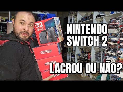 Nintendo switch 2 sem lacre?