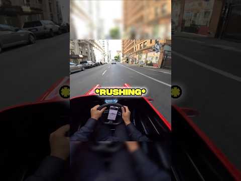 Mini-Porsche Uber Delivey Goes WILD! 🤣🔥