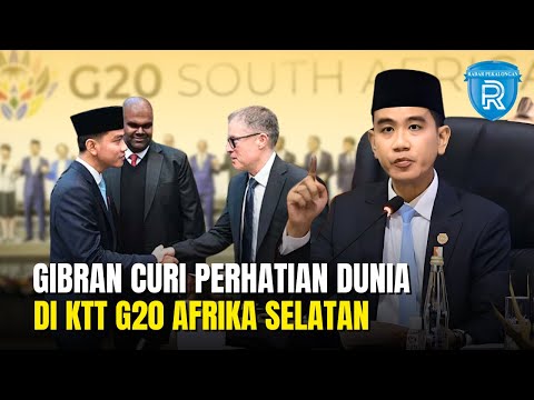 G20 Afrika Selatan GEMPAR! Amerika Absen, Indonesia Justru Naik Kelas Lewat Gibran!