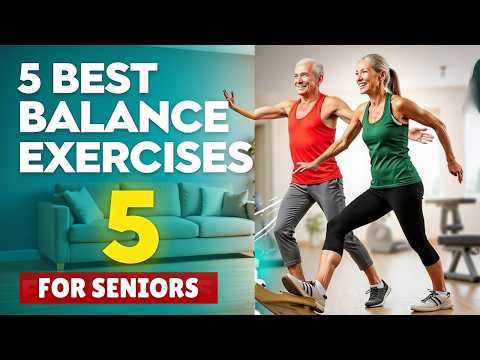 5 Best Balance Exercises for Seniors Over 60!