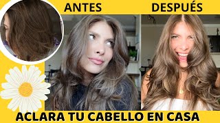 Aclara tu Cabello en Casa SIN Dañarlo 😱 | Con Camomila Intea 🌼