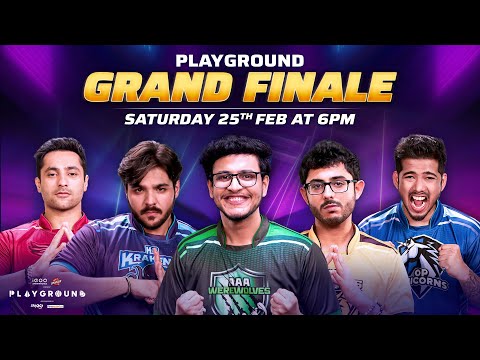 PLAYGROUND 2 GRAND FINALE LIVE | Ft CarryMinati, Triggered Insaan, Harsh Beniwal, Ashish & ScoutOP