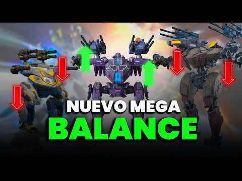 Nuevo BALANCE MASIVO ¿Quién se SALVA del NERFEO? Robots, Titanes y Armas Update 12.5 War Robots