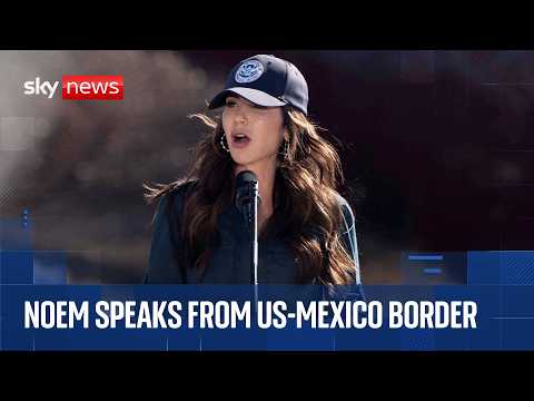 Kristi Noem speaks after Democrats block Department of Homeland Security funding bill