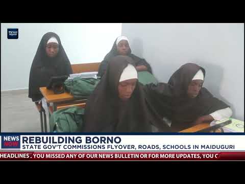Gov. Zulum commissions flyover, roads and schools in Maiduguri