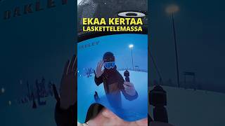 EKAA KERTAA Laskettelemassa!