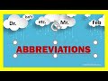 Exploring Abbreviations and Their Types in English