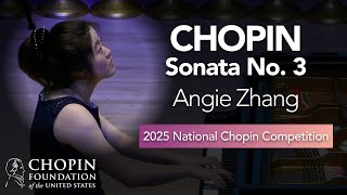 ANGIE ZHANG – Sonata No. 3 in B minor, Op. 58 (11th National Chopin Competition, semifinals)