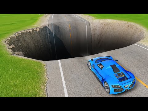 Testing CARS vs GIANT POTHOLES in GTA 5 RP!