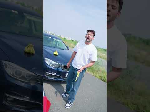 नई <strong>Car</strong> पर फेंका कूड़ा! 🤣 <strong>Honda</strong> City vs BMW 🔥#shorts
