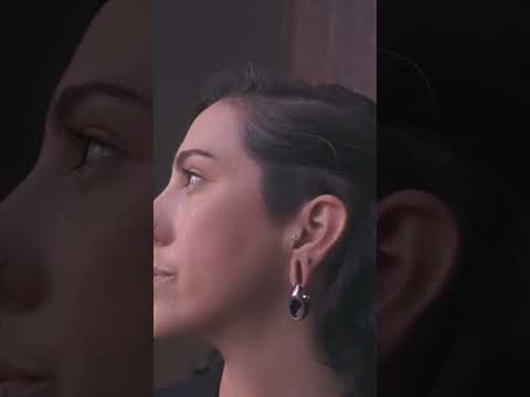 Salient White Brass Hinged Ear Weights