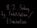 Solving Systems of Equations