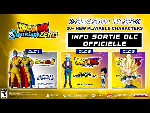 INFO OFFICIELLE : Sortie DLC DRAGON BALL Sparking Zéro !