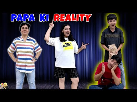 PAPA KI REALITY | Acting of Papa for 24 Hours | Aayu and Pihu Show