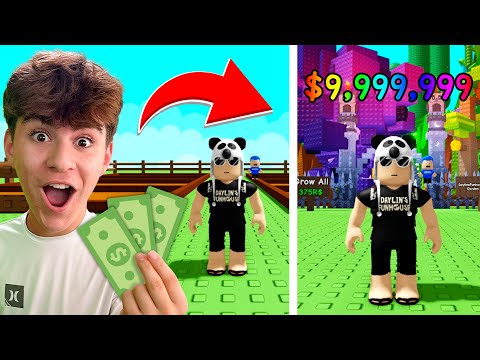Taking my dad from NOOB to PRO in Grow A Garden
