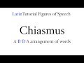 Exploring the Structure of Chiasmus in Latin