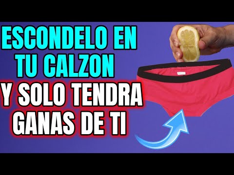 ESCONDELO EN TU CALZON Y SOLO TENDRA GANAS DE TI