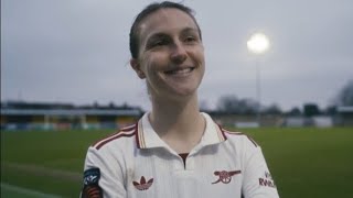 Lotte Wubben-Moy Post Match Interview | Crystal Palace Women 0-2 Arsenal Women 