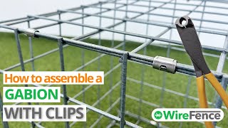 Video thumbnail for How to assemble a gabion with clips