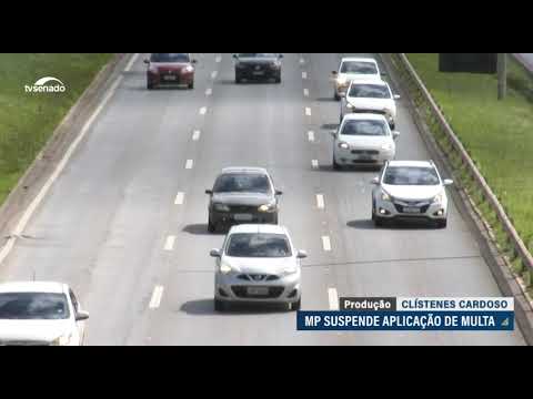 Medida Provisória suspende aplicação de multa a motorista profissional Medida Provisória suspende aplicação de multa a motorista profissional