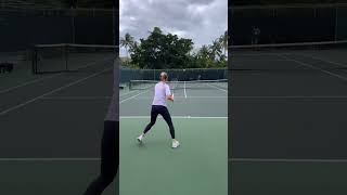 Anna Kalinskaya is Back! Latest Practice Clip!