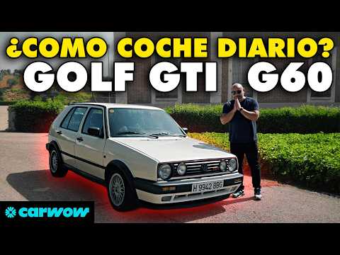 ESTE VW GOLF GTI II G60 ESTÁ EN UN ESTADO INCREÍBLE: ¿EL MEJOR GOLF GTI y PARA USO DIARIO?