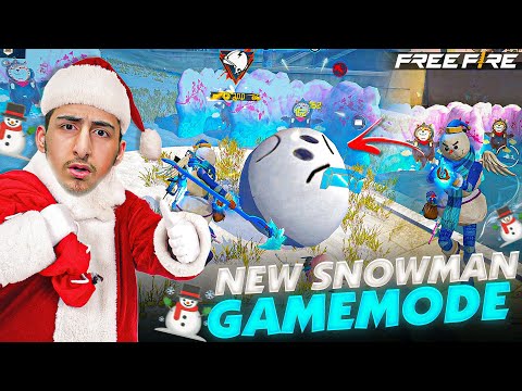 New Snowman Mode Is Soo Funny🤣And Crazy😍[A_s Gaming] - Free Fire India