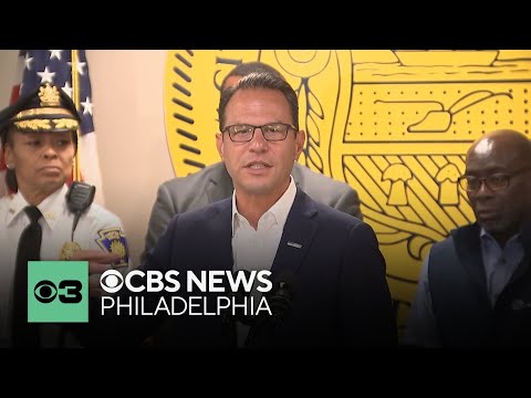 YouTube video thumbnail: Pennsylvania Leaders Tout Chester's Success in Fighting gun Violence