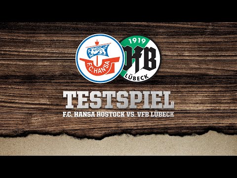 ??Testspiel des F.C. Hansa Rostock gegen den VfB Lübeck ⚽️
