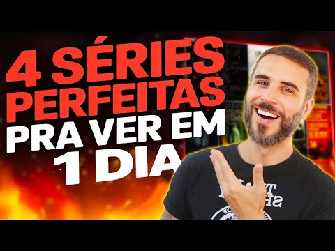 🔥4 Séries Perfeitas Pra ver em Um Dia ! Netflix, Prime, Max, Só Séries Boas