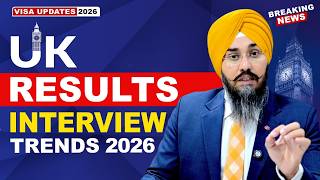 UK 🇬🇧 RESULTS & INTERVIEW TRENDS 2026 | STUDY VISA UPDATES 2026 | USA CANADA UK