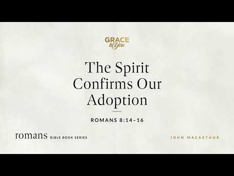 The Spirit Confirms Our Adoption (Romans 8:14–16) [Audio Only]