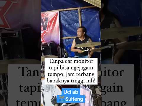 BAPAK INI DRUMER SEPUH DI HAJATAN! 📹 TT @kalfinthalib