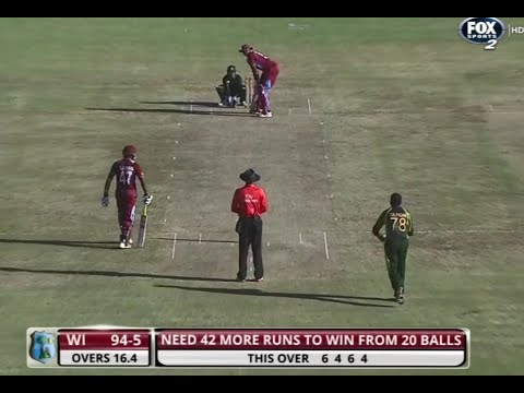 Pakistan vs West Indies best ever t20 match. Thrilling finish