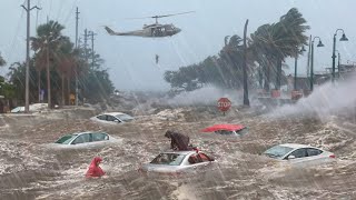 Spain is Flooded! Flash flooding hit Los Remedios, Seville, Storm Karlotta