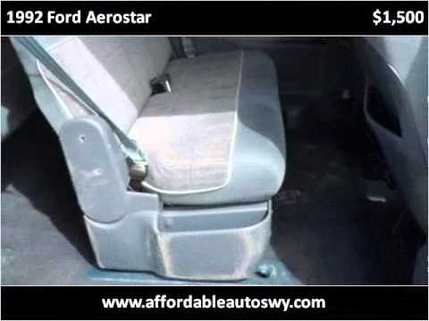 1992 Ford aerostar problems #4