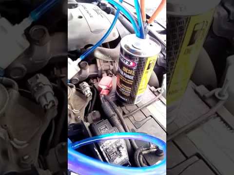 Промывка форсунок Ford Ranger 2010 жидкостью Wynn